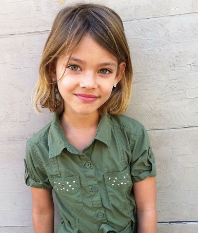 Image: Laneya Grace while she was a child. Laneya Grace Bio, Wiki, Age, Height, Boyfriend, Net Worth & Assets